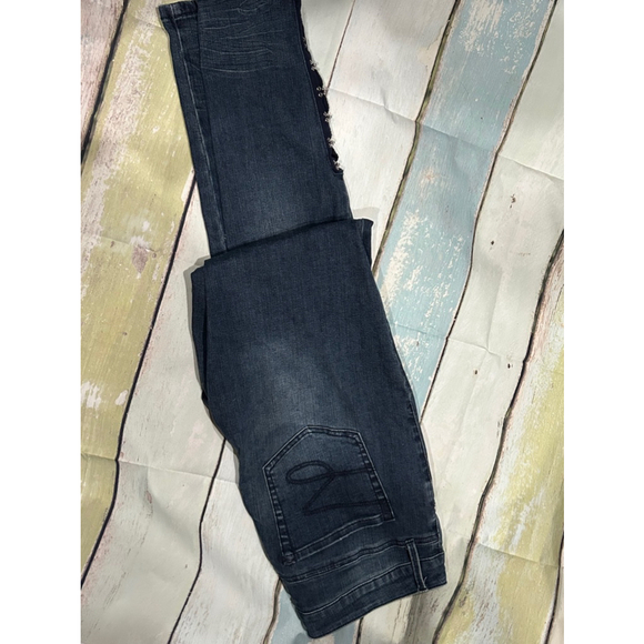 Seven 7 jeans demon size 12 mid Rise Skinny - Picture 14 of 14